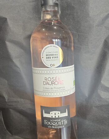 ROSE D AURORE COTE DE PROVENCE DOMAINE FOUQUETTE (Bio)