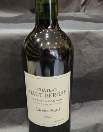 CUVEE PAUL ROUGE 2020 CHT HAUT BERGEY PESSAC LEOGNAN