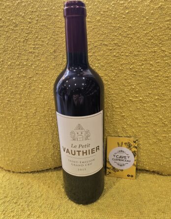 Petit Vauthier Saint Emilion Grand Cru 2015