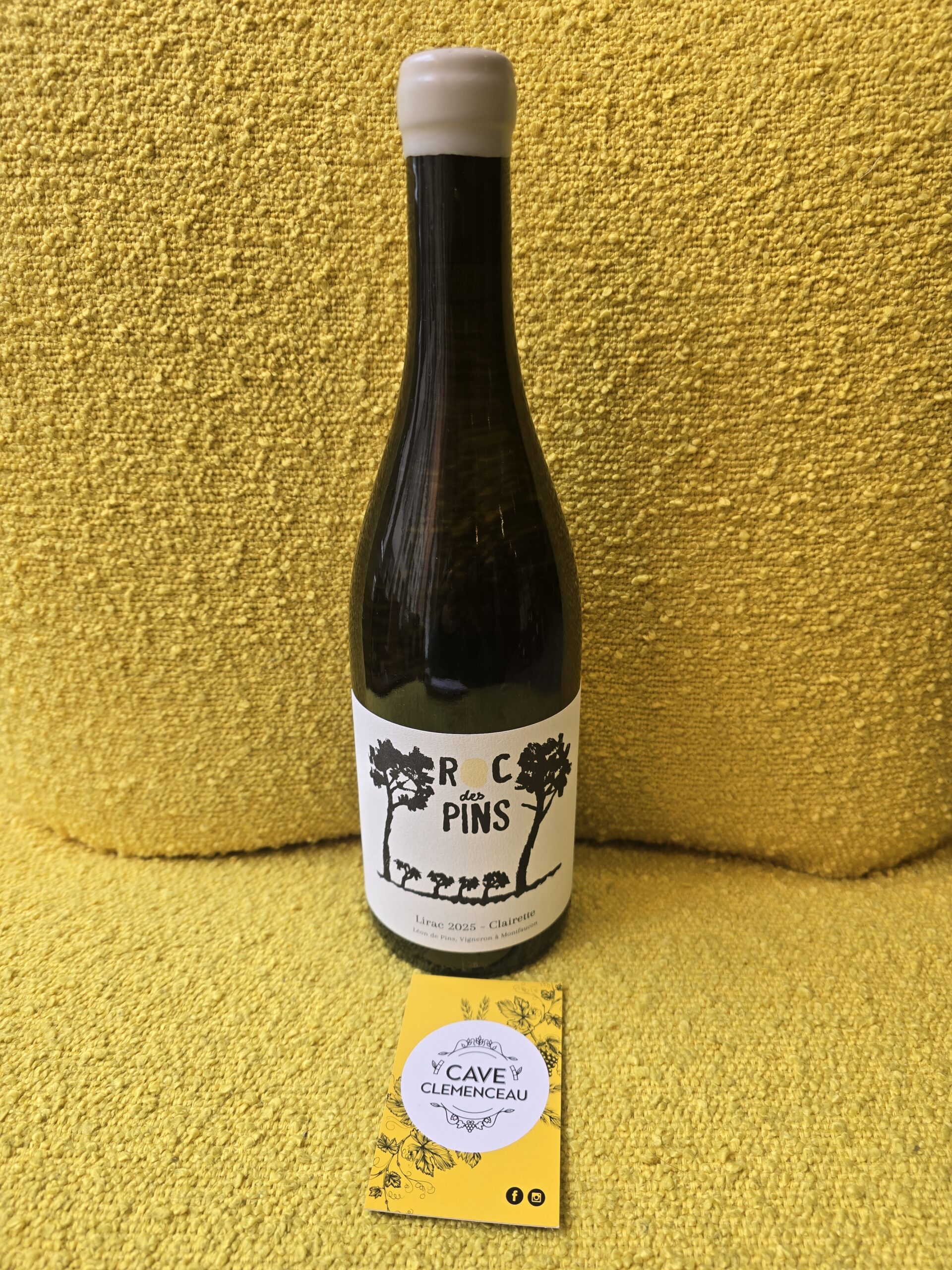 Lirac blanc Roc des Pins (Bio)