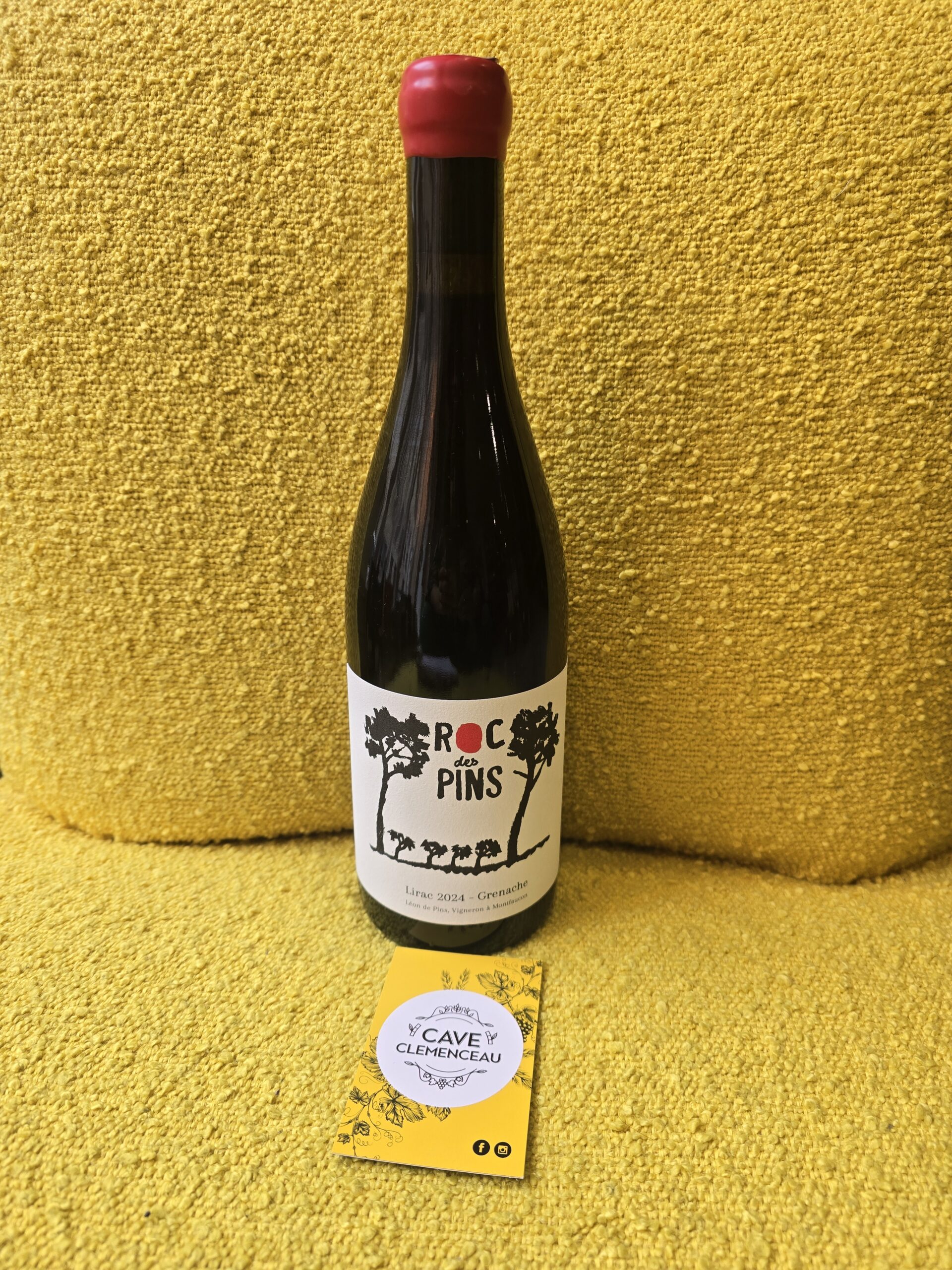 Lirac rouge Roc des Pins (Bio)